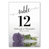 Reflet Dusty Purple Lilac Rose Élégant mariage