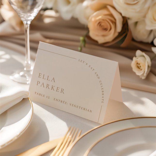 Numéro De Table Repas Choice Place Card Boho Mariage Guest Place (Meal Choice Place Card Boho Wedding Guest Place)