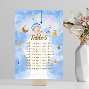 Numéro De Table Siège Graphique Twinkle Twinkle Little Star Oh Boy