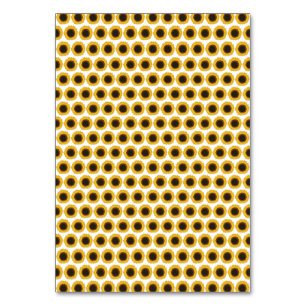 Numéro De Table Sunflowers