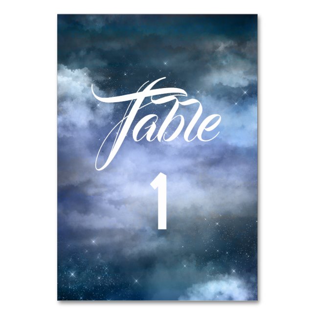 Numéro De Table Sur Cloud Neuf Mariage (Par défaut)