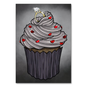 Numéro De Table Sweet Proposition Cupcake