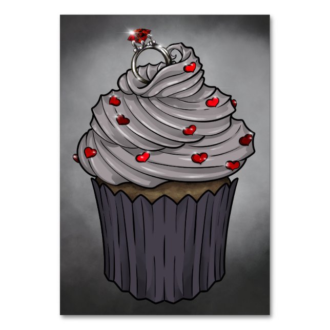 Numéro De Table Sweet Proposition Cupcake (Par défaut)