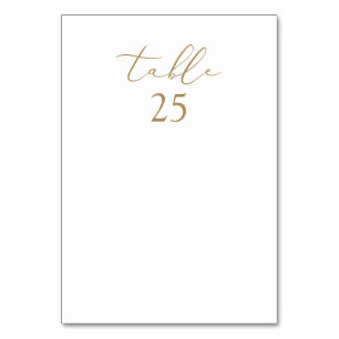 Numéro De Table Tableau de sièges individuel minimaliste double fa