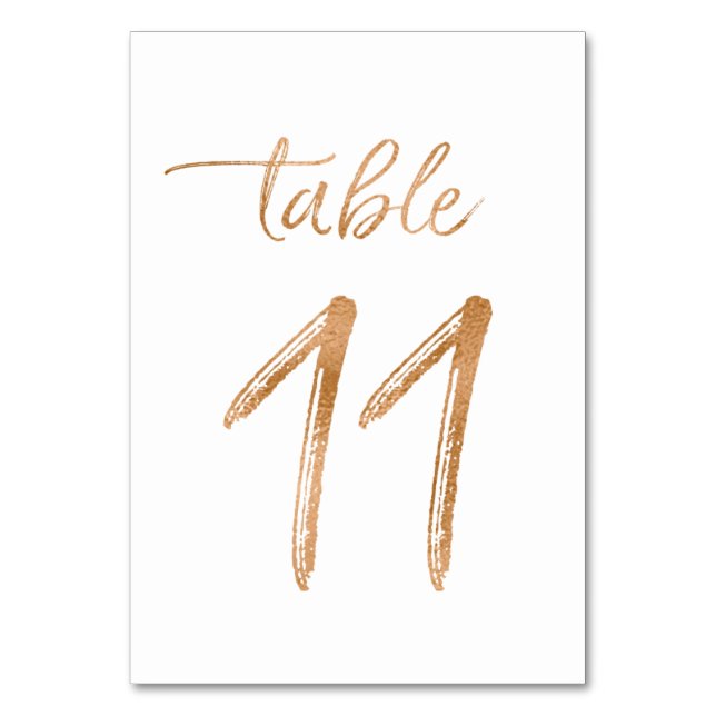 Numéro De Table Tableau no 11 (Par défaut)