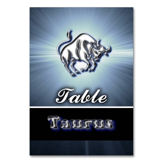 Numéro De Table Taurus (Par défaut)