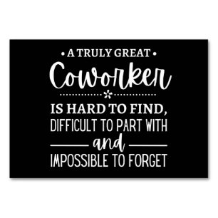 Numéro De Table Un vrai grand collègue