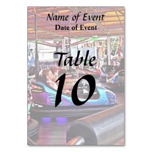 Numéro De Table Véhicules pare-chocs