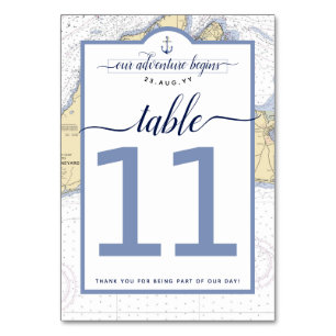 Numéro De Table Vignoble traditionnel de Martha 10s+