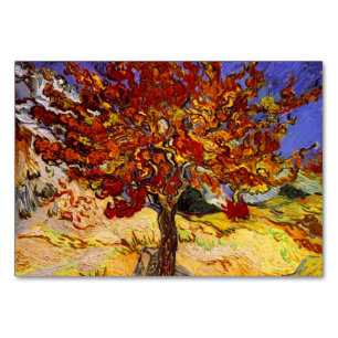 Numéro De Table Vincent Van Gogh Mulberry Tree Fine Art Painting