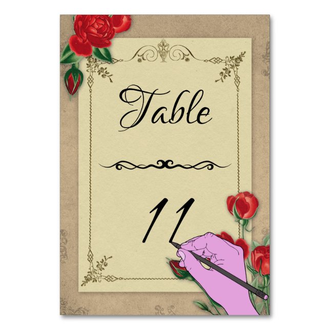 Numéro De Table Vintage (Par défaut)