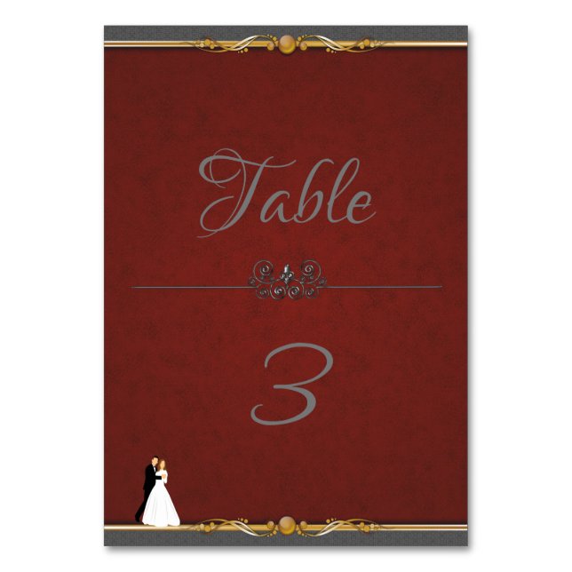 Numéro De Table Vintage (Par défaut)
