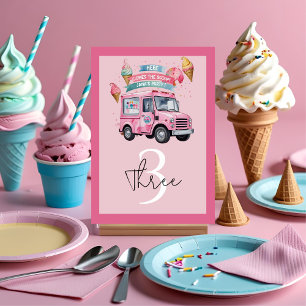 Numéro De Table Voici le Scoop ! Camion à glace
