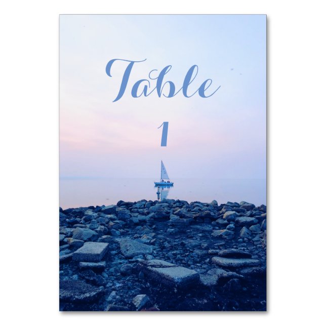 Numéro De Table Voile (Par défaut)