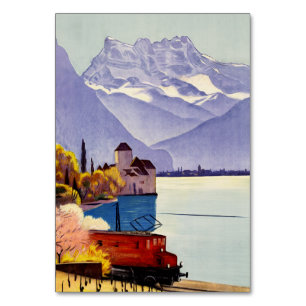 Numéro De Table Voyage au Lac Léman