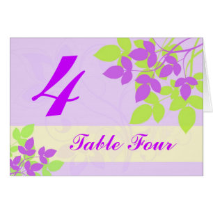 Numéro de tableau - Flurry floral - Lavande et cha