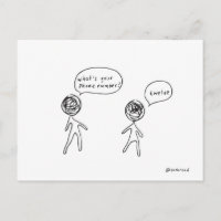 numéro de téléphone carte postale