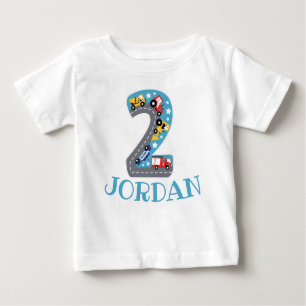 NUMÉRO DEUX ENFANT 2E T-shirt BÉBÉ ANNIVERSAIRE