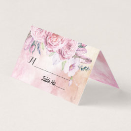 Numéro du tableau mariage Escort Boho Floral & Fea