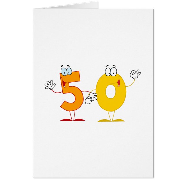 Numéro heureux 50 (Devant)