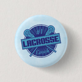 Numéro Lacrosse Entraîneur Badge Pin