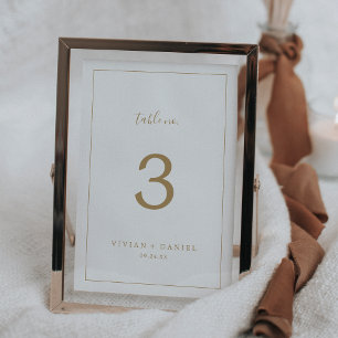 Numéro minimal de table Gold
