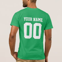 Numéro personnalisé T-shirt de football masculin