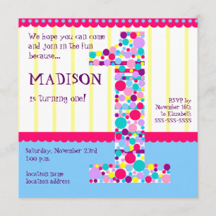 Numéro un, première invitation de fête