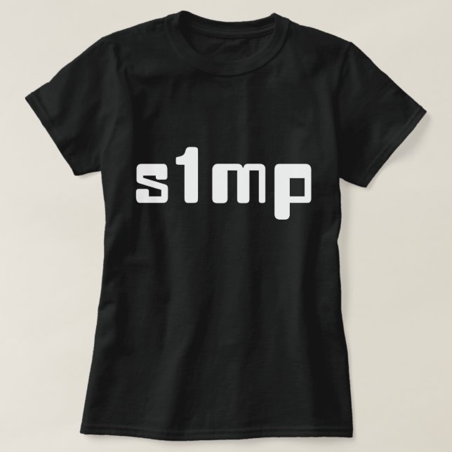 Numéro Un T-shirt Simp (Design devant)