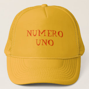 "NUMERO UNO" TRUCKER HAT TRUCKERKAPPE