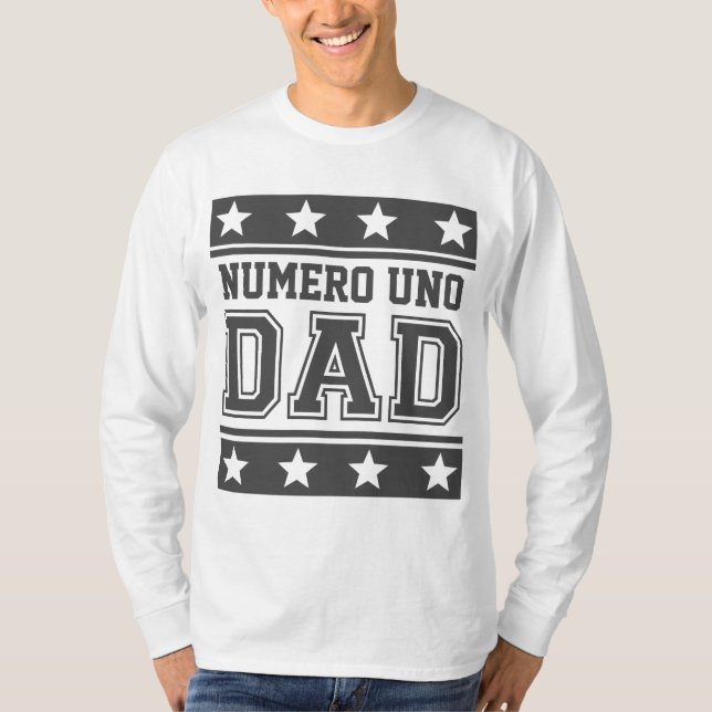 Numero UNO-Vater T-Shirt (Vorderseite)