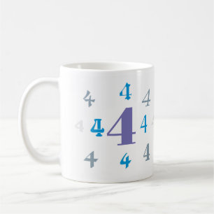 Numérologie 4 Mug