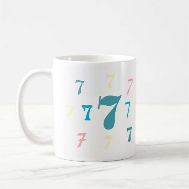 Numerologie 7 Tasse (Links)