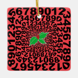 Numerophile Designschmuck Keramikornament