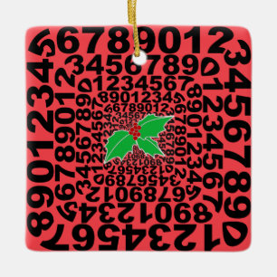 Numerophile Designschmuck Keramikornament