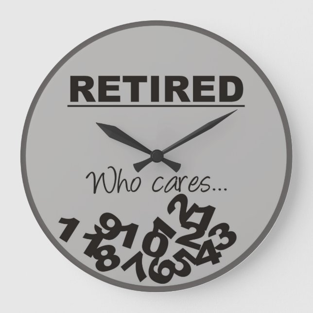 Numéros de chutes Retraite Qui S'Occupe Horloge (Recto)