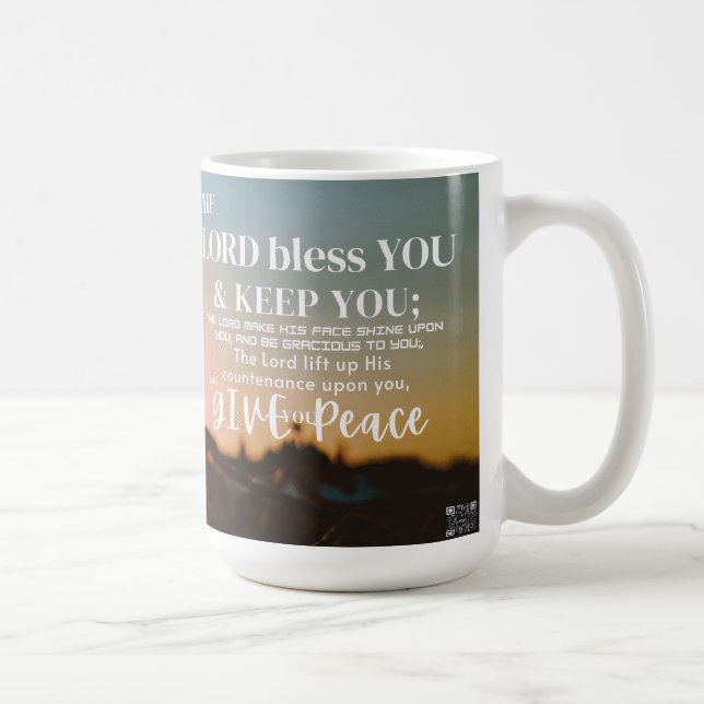 Numéros de Mug des écritures 6:24-26 (Droite)