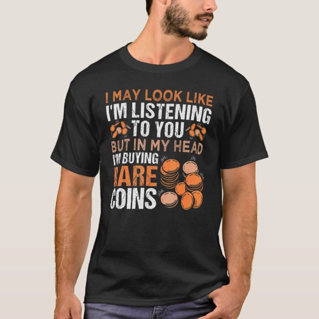 Numismatics Coin Collection T-Shirt (Vorderseite)