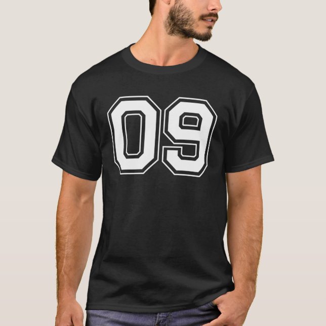 Nummer 09 T-Shirt (Vorderseite)