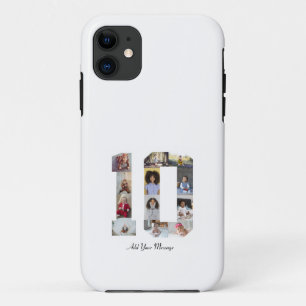 Nummer 10 Foto Collage Poster Case-Mate iPhone Hülle