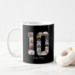 Nummer 10 FotoCollage Kaffeetasse