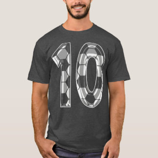 Nummer 10 Jersey 10 Mama Player Fan T-Shirt