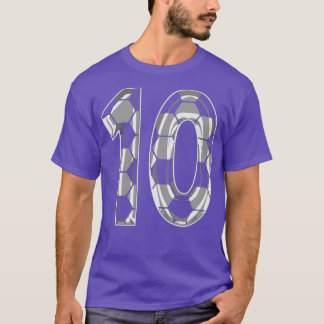 Nummer 10 Jersey 10 Mama Player Fan T-Shirt