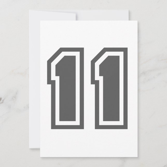 Nummer 11 (Vorderseite)