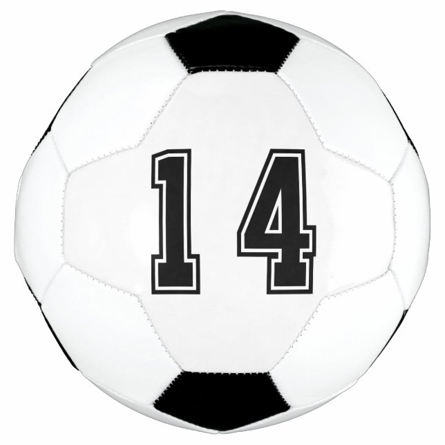Nummer 14 fußball (Vorderseite)