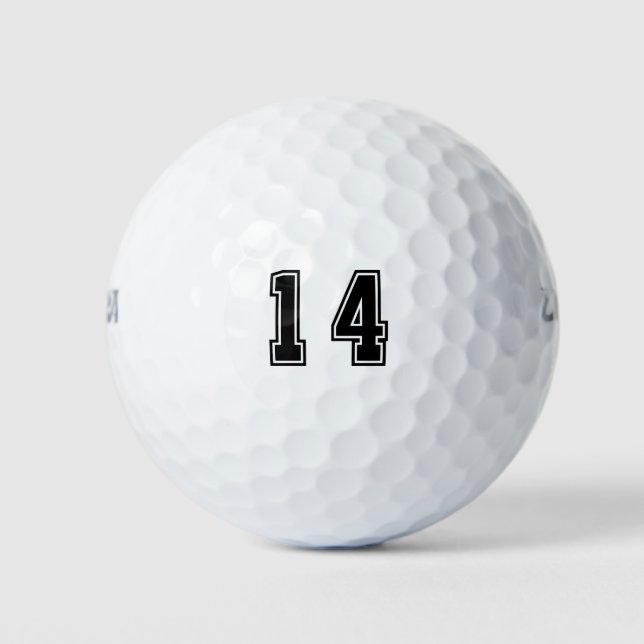 Nummer 14 golfball (Vorderseite)