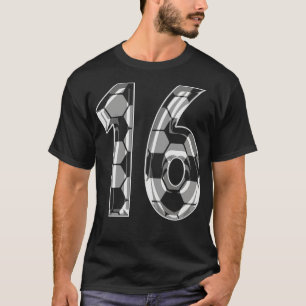 Nummer 16 Jersey 16 Mama Player Fan 1 T-Shirt