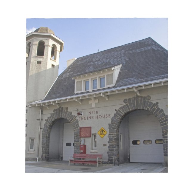 Nummer 19 Motor House in Washington, D.C. Notizblock (Vorderseite)