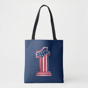 Nummer 1 Amerikaner Tasche