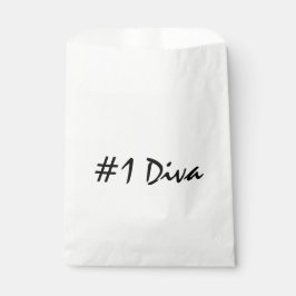 Nummer 1 Diva Geschenktütchen
